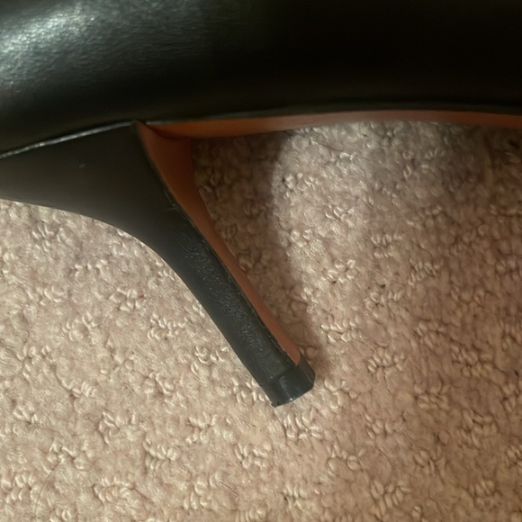 Black/Black-white Coach heels - Picture 8 of 10